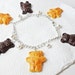 Teddy Graham Crackers Charm Bracelet
