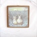 No One Knows Where We Are (print mounted on wood)