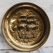 Vintage Pirate Sailing SHIP Brass Wall Hanging Nautical