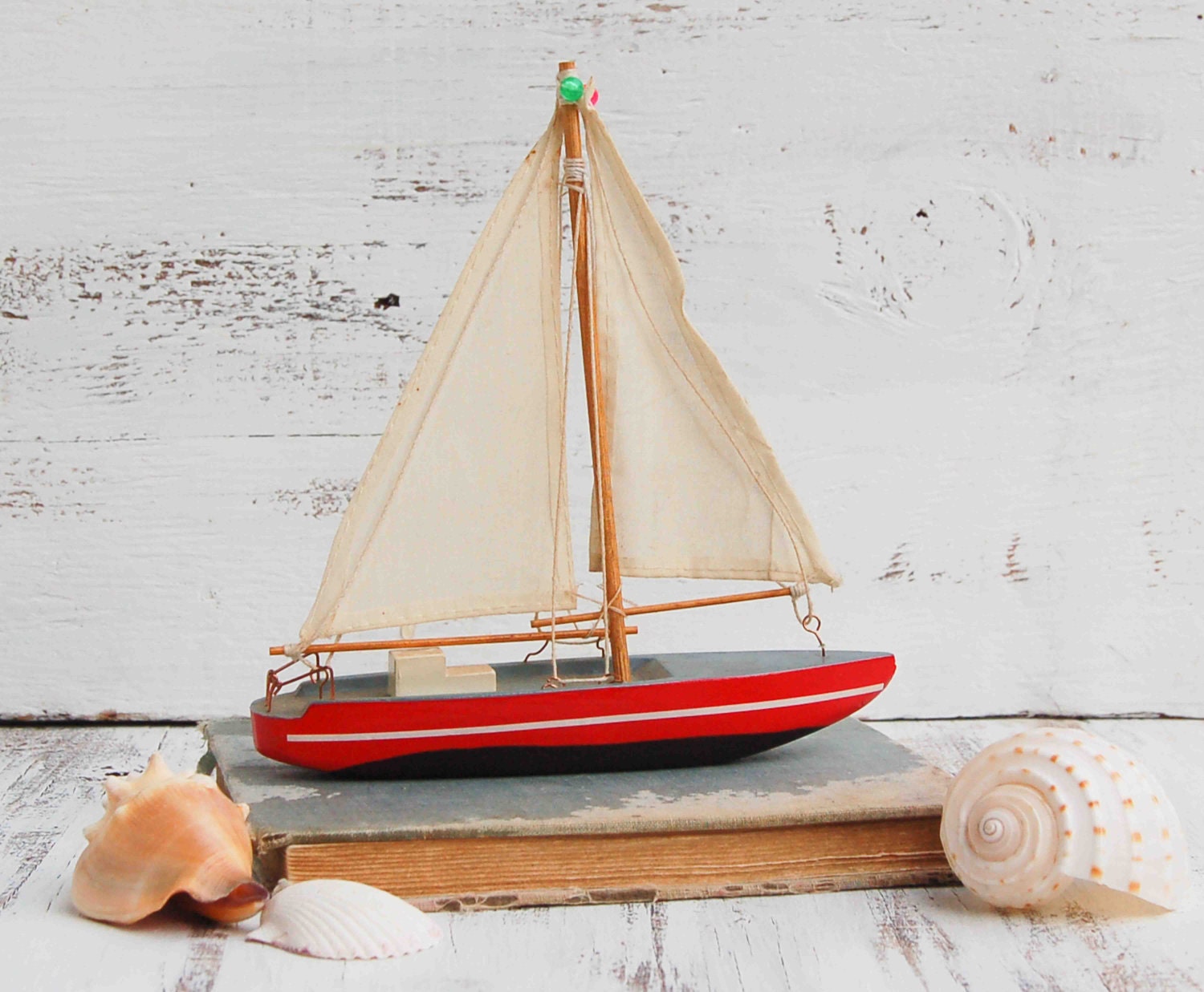 toy sailboat wooden