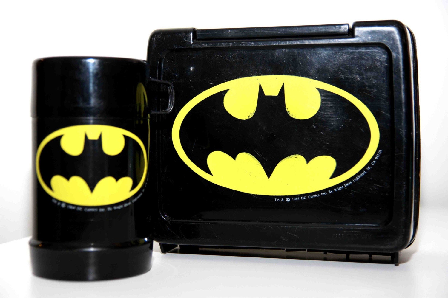 Batman Lunchbox and Thermos