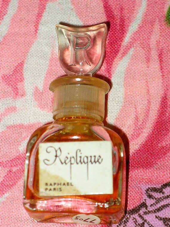 Vintage Replique Perfume Raphael Bottle By Granniesfancygoods