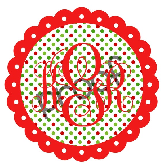 Christmas Printable Personalized Iron on Transfer or Sticker Design Il_570xn
