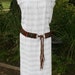 Hold for Robin until 6-6-12 - Bohoemian Chic - Cotton Fringed - Cover-up - Hippie - Dress