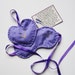 Lavender Eye Mask and Sachet with Flax- Aroma Warm or Cold Therapy
