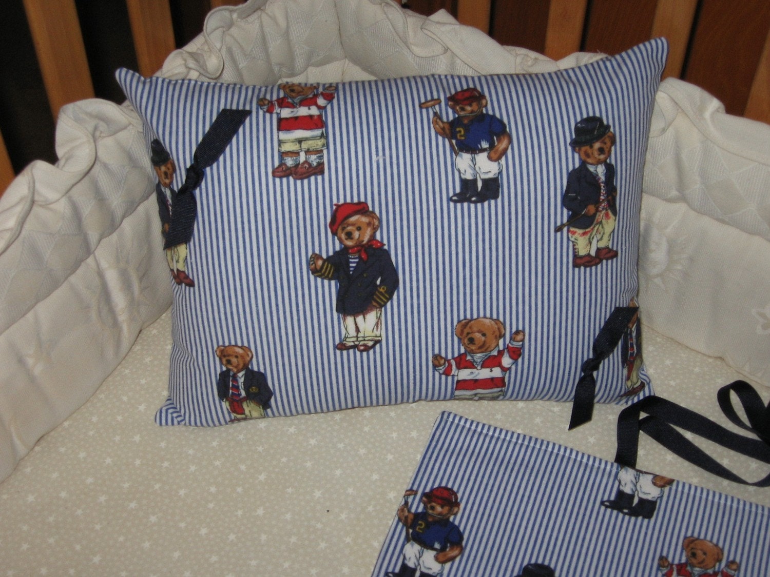 polo bear pillow