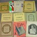9 piano music books. Dated from 1930s 40s 50s and newer.