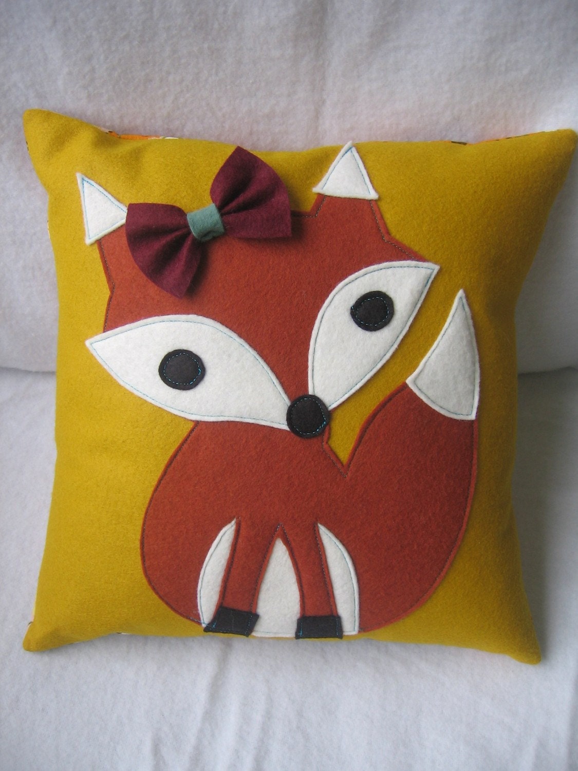 plow and hearth fox pillow