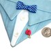 Something Blue Wedding Dog Bandana Leisure Suit Sz S
