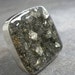 Statement Ring Iron Pyrite Sterling Silver