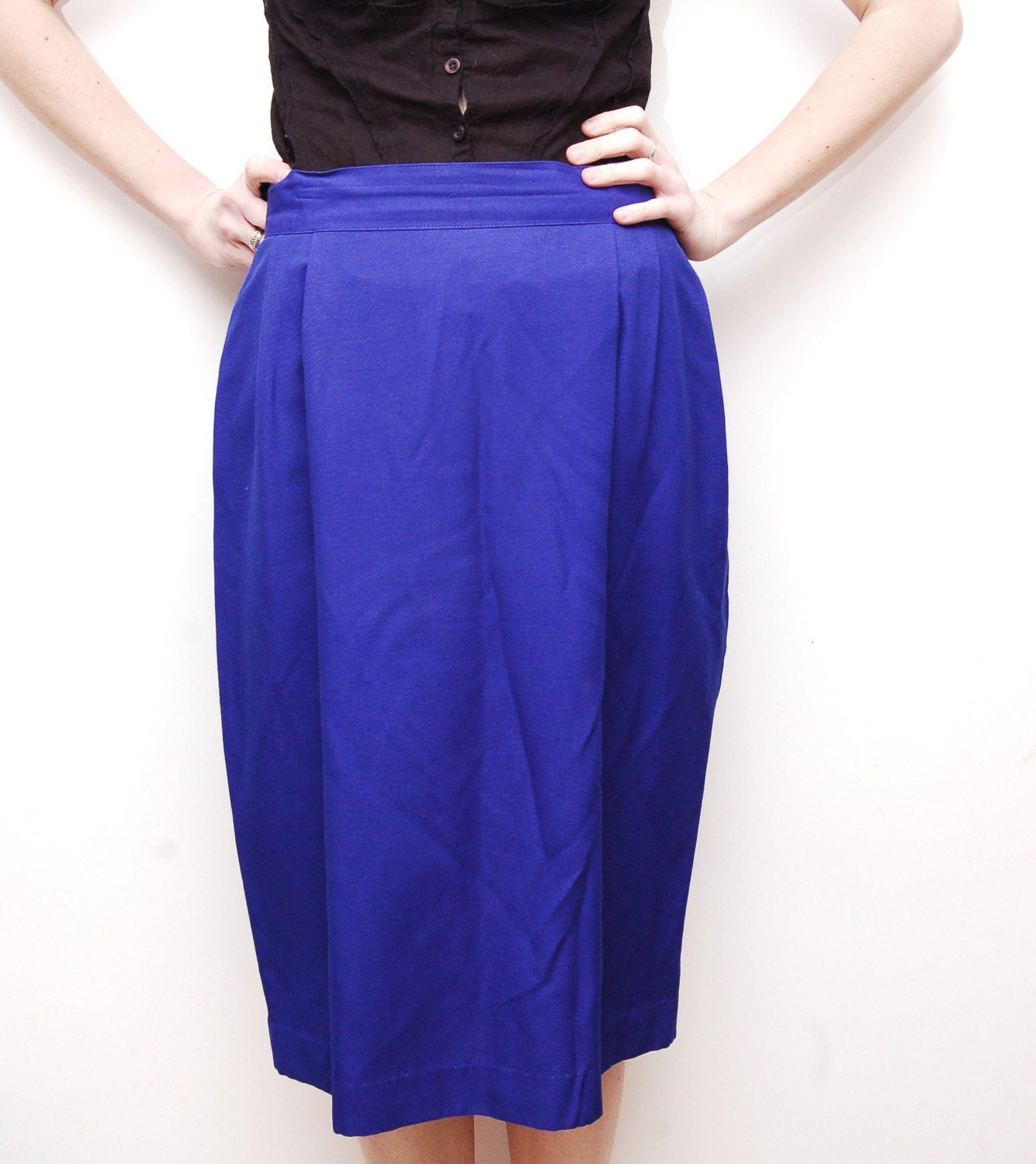 REDUCED Royal Blue Pencil Skirt M