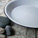 Vintage White Enamel Dish