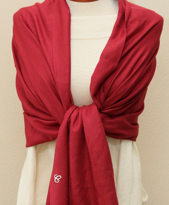 slightly Pashmina Wedding  defect clearance gifts bridesmaid Clearance gifts, Red shawl party