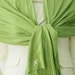 5 shawls with monogram