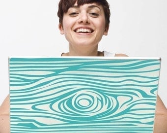 woodgrain laptop decal, faux bois art, custom size laptop decal design, FREE SHIPPING