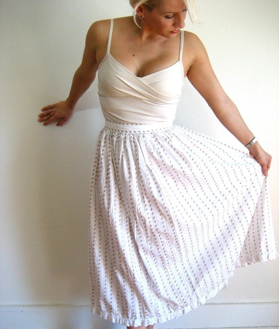 prairie skirt white