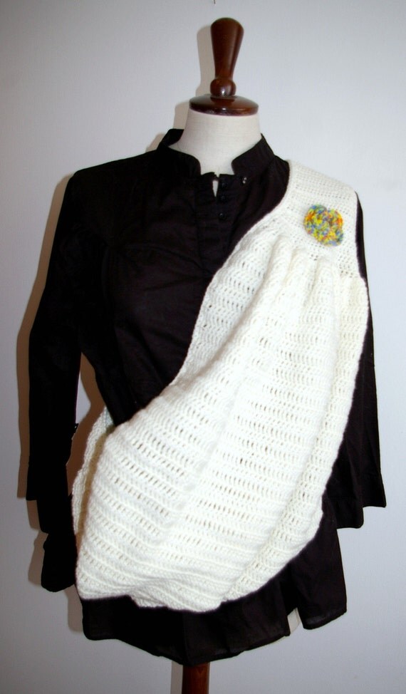 Crochet baby sling