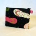 Flip Flops Zipper Pouch Cosmetic Bag Makeup Bag Lime Green Pink Black Handmade Cell Phone MP3