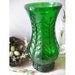 vintage Green Fern pattern vase ... GORGEOUS