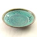 Hekate's Wheel Raku Bowl in Turquoise