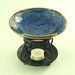 ESSENTIAL OIL BUTTERFLY Moth Spiral Diffuser Handmade Ceramic Pottery