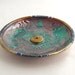 Imperial Dragon Incense Burner Handmade Raku Pottery