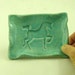 HORSE Freeform Dish Handmade RAKU Pottery