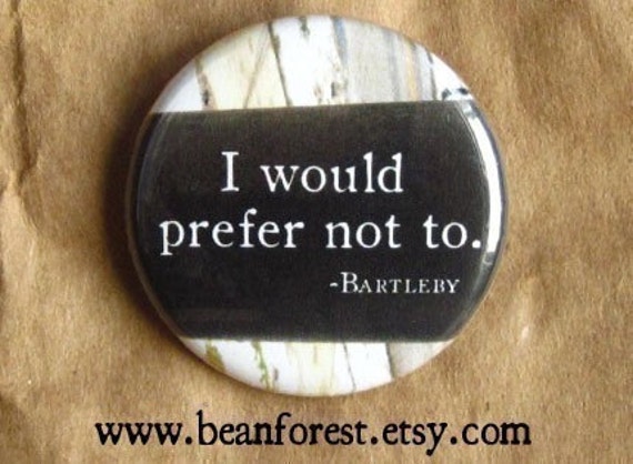 bartleby the scrivener i prefer not to