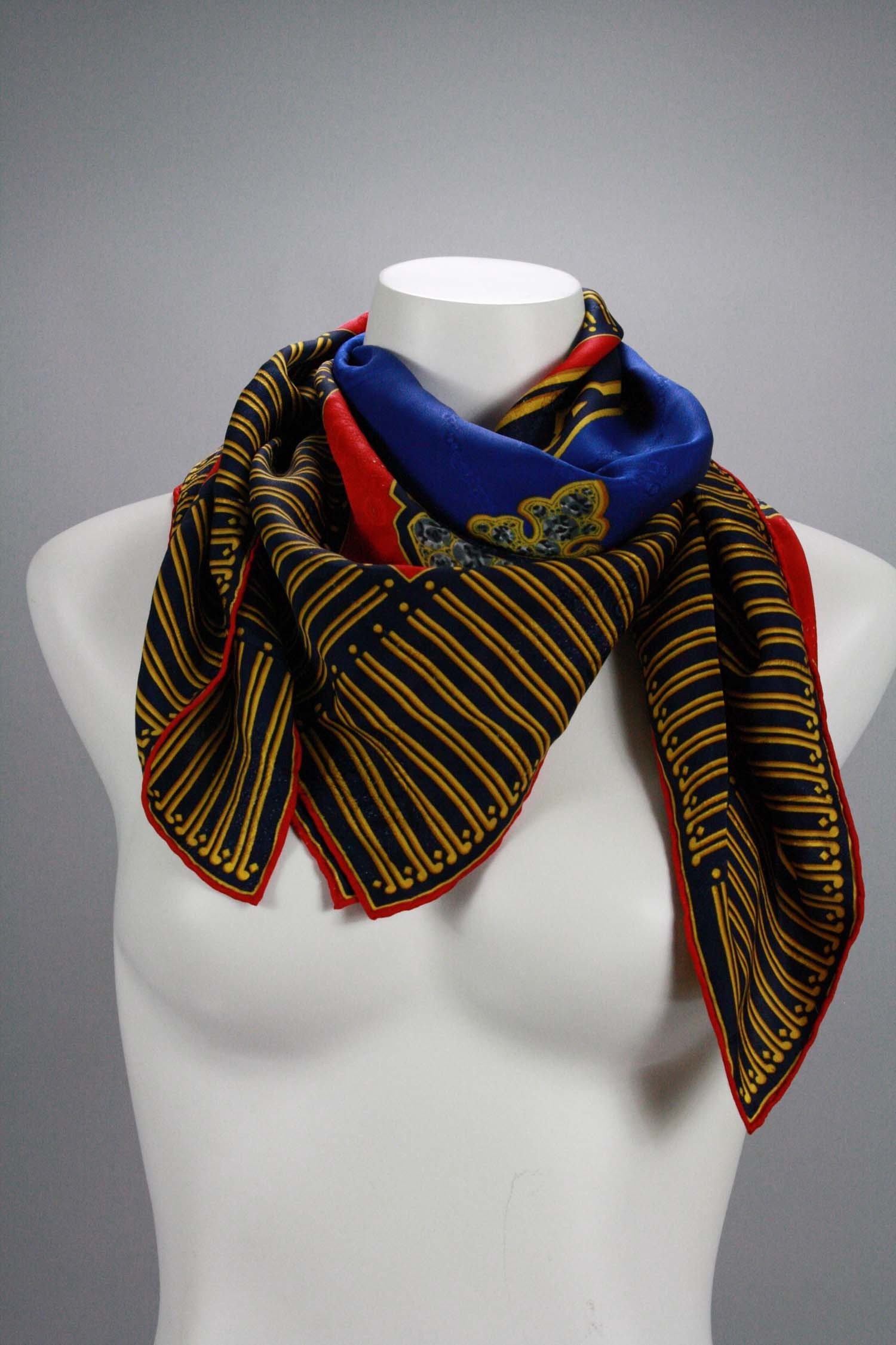 AUTHENTIC Vintage Cartier Scarf by DiecastMe on Etsy