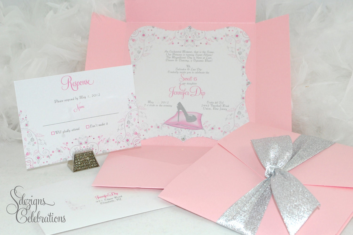 Princess Sweet Sixteen Invitations 10