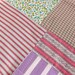 quilt top, 1950s , cotton , colorful