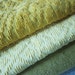 Vintage chenille for crafts 3 large spreads
