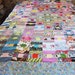 1930s antique quilt top, vintage patchwork, vintage quilt topper 1930s, unfinished quilt, colorful and interesting