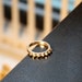 Sterling Silver Rail Spike Ring