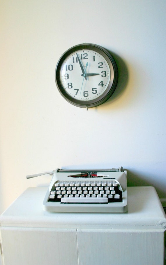 Vintage Industrial Timex Wall clock