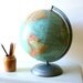Old Industrial School Globe -photography print