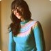 Adorable Vintage Ski Sweater