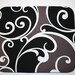 Mouse Pad mousepad / Mat - Rectangle - Surf Black