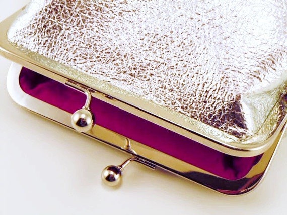 raspberry pink clutch bag