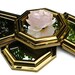 Mirror Collection Vintage Burwood Set of 4 Luxe Gold Hollywood Regency Wall Decor