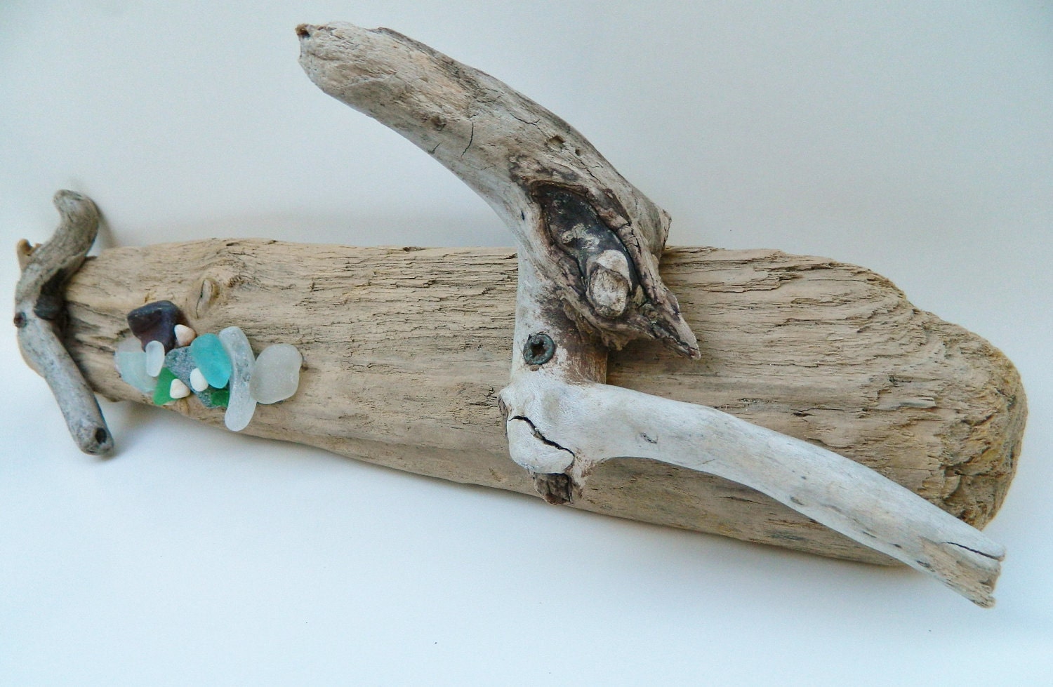 Driftwood Towel Rack a Handmade Rustic Beach Cottage Decor