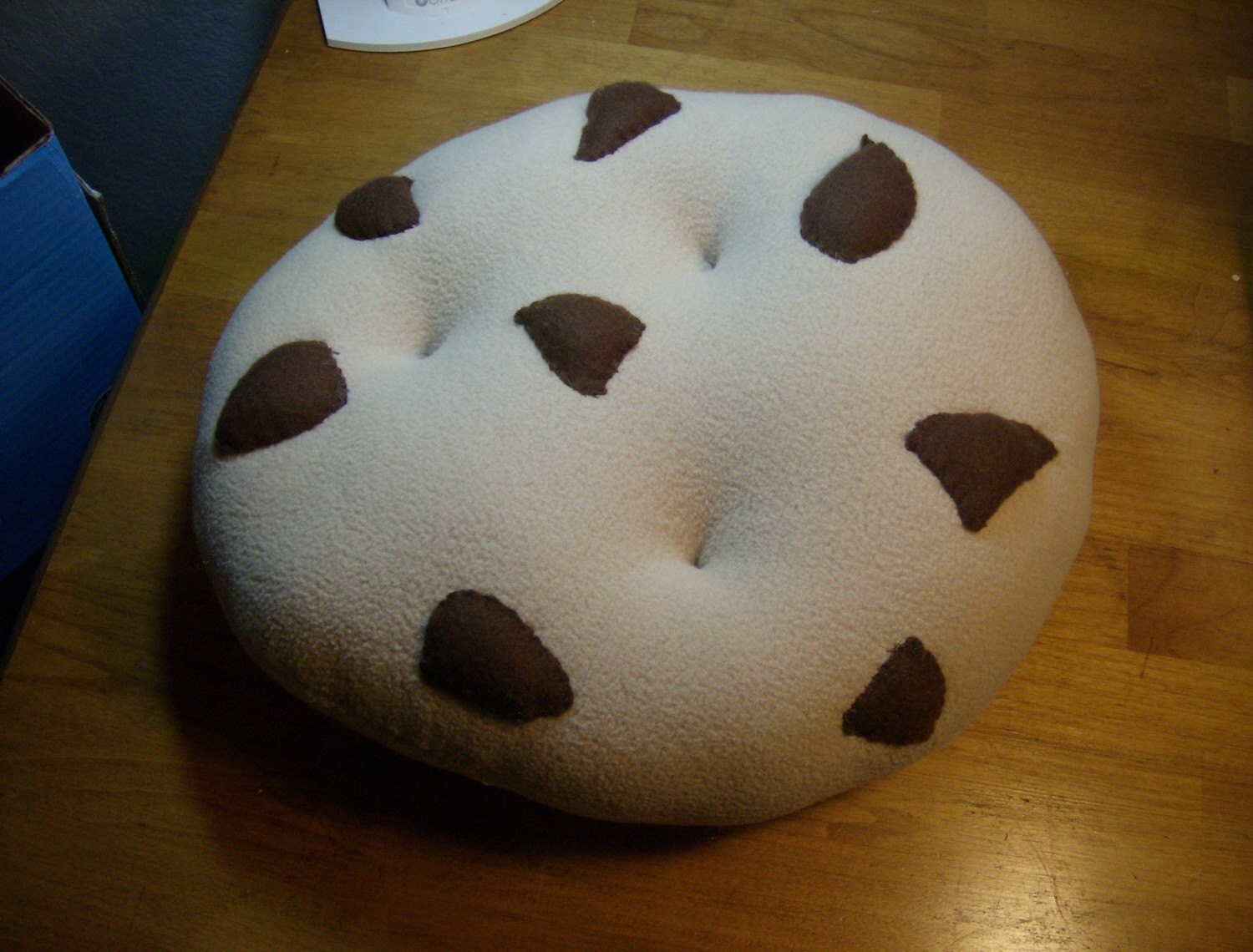 Chocolate Chip Cookie Pillow by ShelleyLynDesigns on Etsy