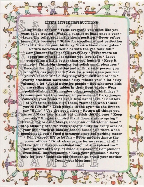 Life's Little Instruction Day To Day Calendar 2025 