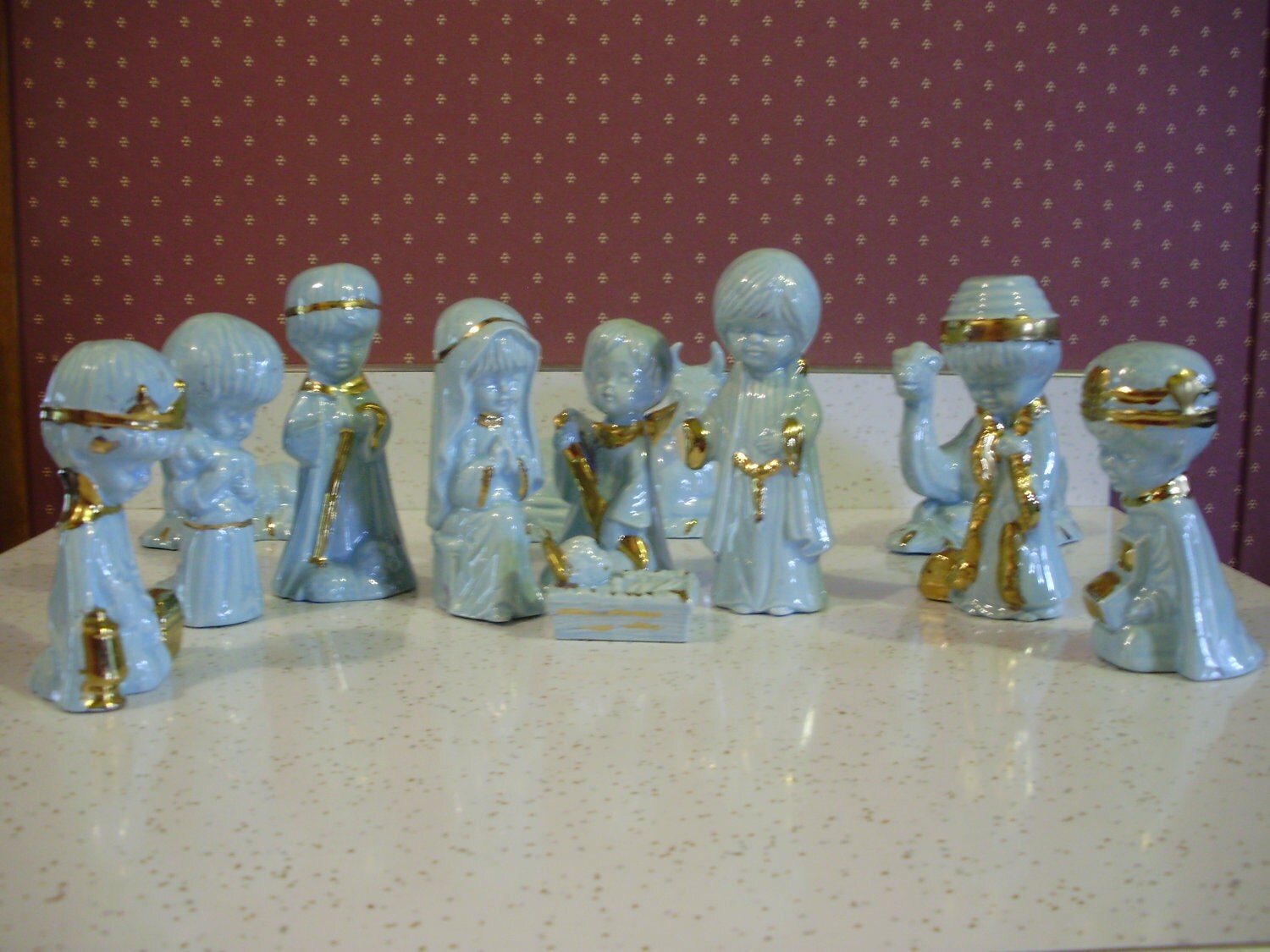 ceramic nativity set ceramic nativity set