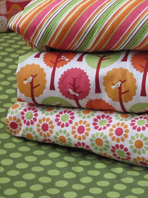 BIRD SONG baby bedding sweet birds and trees by birdshaveflowers