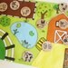Flip Mat - Farm Edition - a Portable, Pretend Play Game inspired by Montessori and Waldorf Philosophies