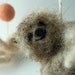 Sloth Baby Mobile, Felted Wooly Sloths, Custom made to order