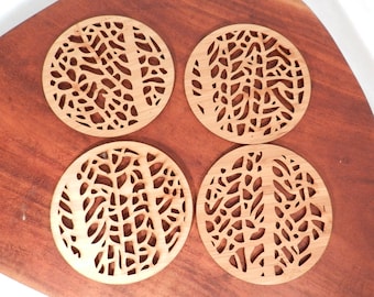 Fan Coral Coasters