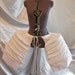 Marie Antoinette Dress Gown Costume Side Pocket Panniers