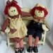 FREE SHIPPING Vintage Raggedy Ann and Andy Dolls